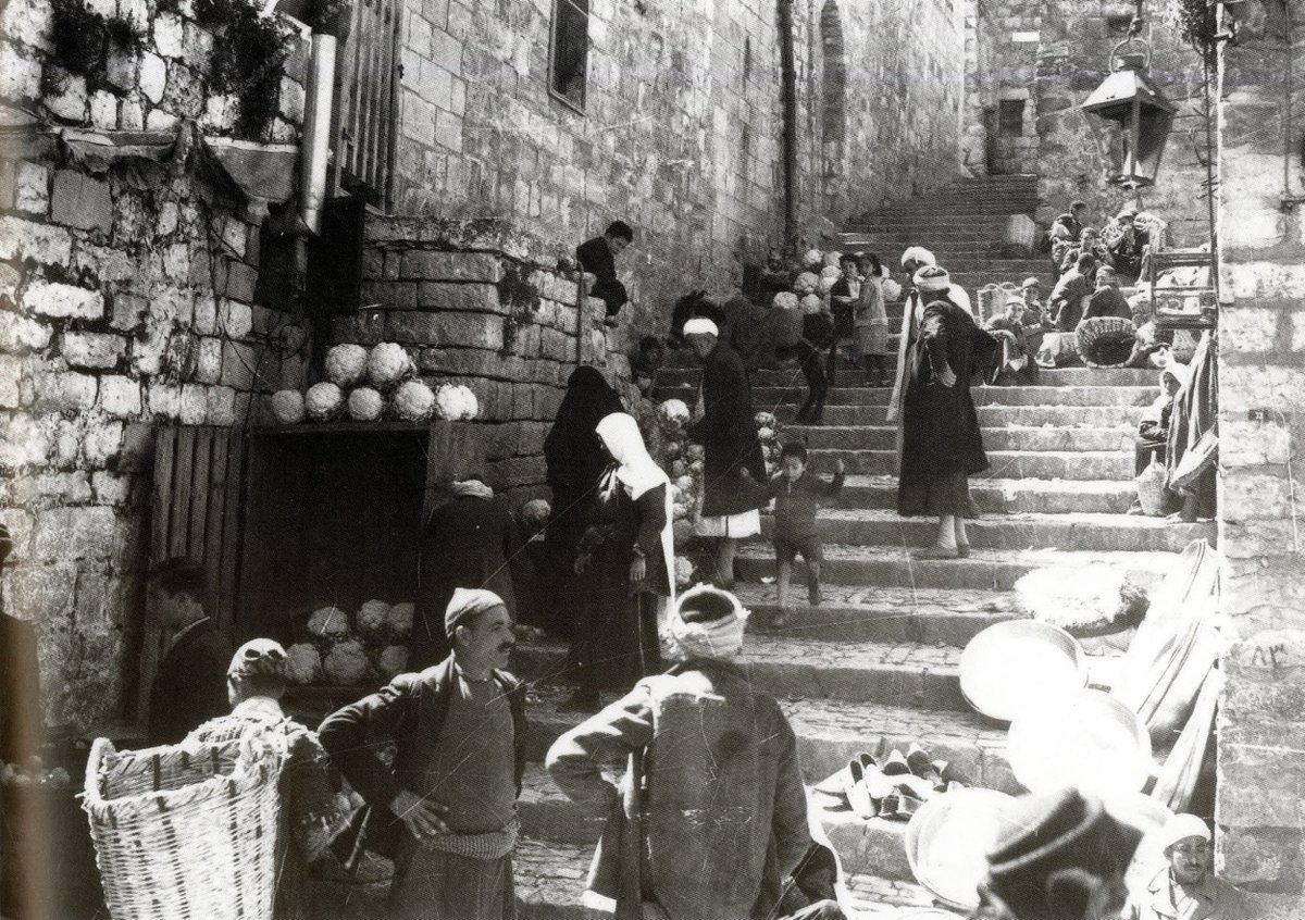 Historic caravanserai in Palestine