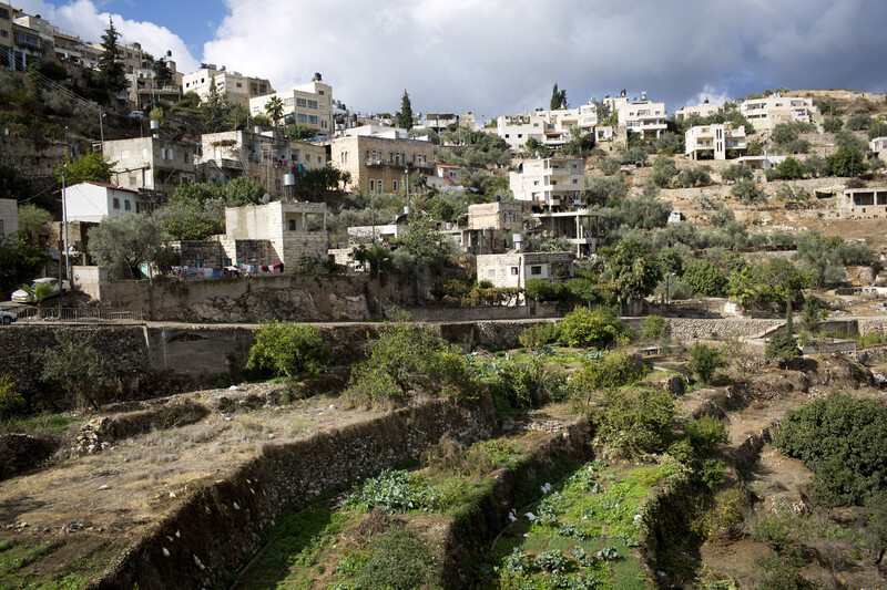 Traditional stone village house in Palestine